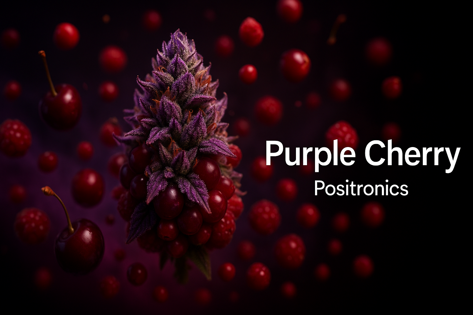 Purple Cherry de Positronics: cereza dulce y potencia índica