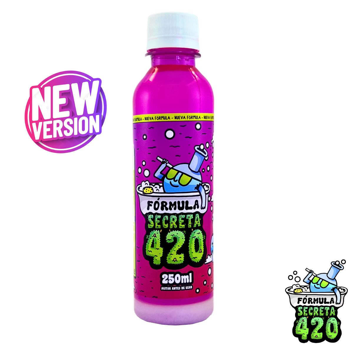 LIMPIADOR BONG CHERRY 250ML FORMULA SECRETA 420