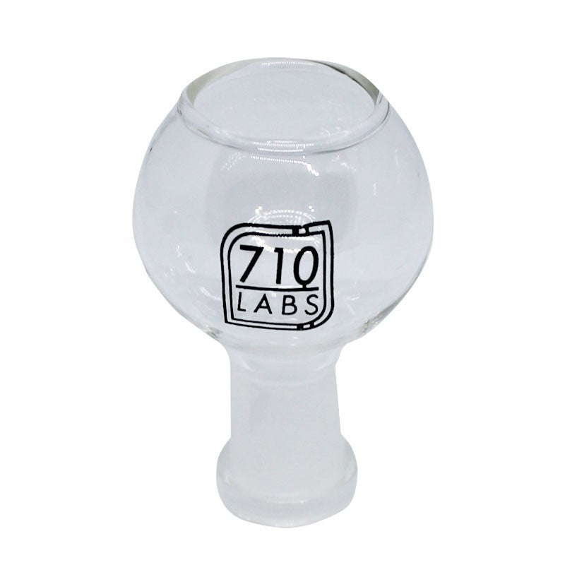 DOMO PYREX BLACK LOGO 14MM 710 LABS