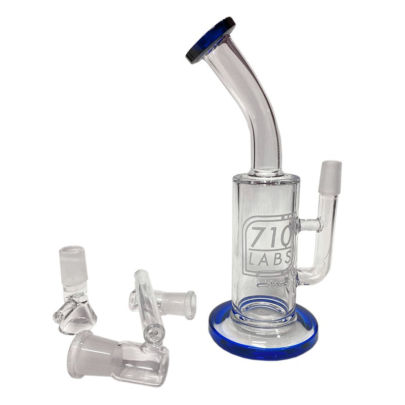 BONG EXTRACCION EN LINEA 20CM MACHO 14MM 710 LABS