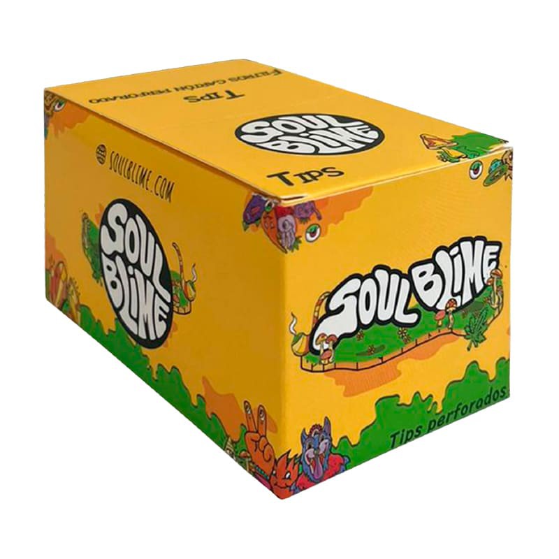 SOULBLIME TIPS FILTRO DE CARTON AMARILLO 25UDS