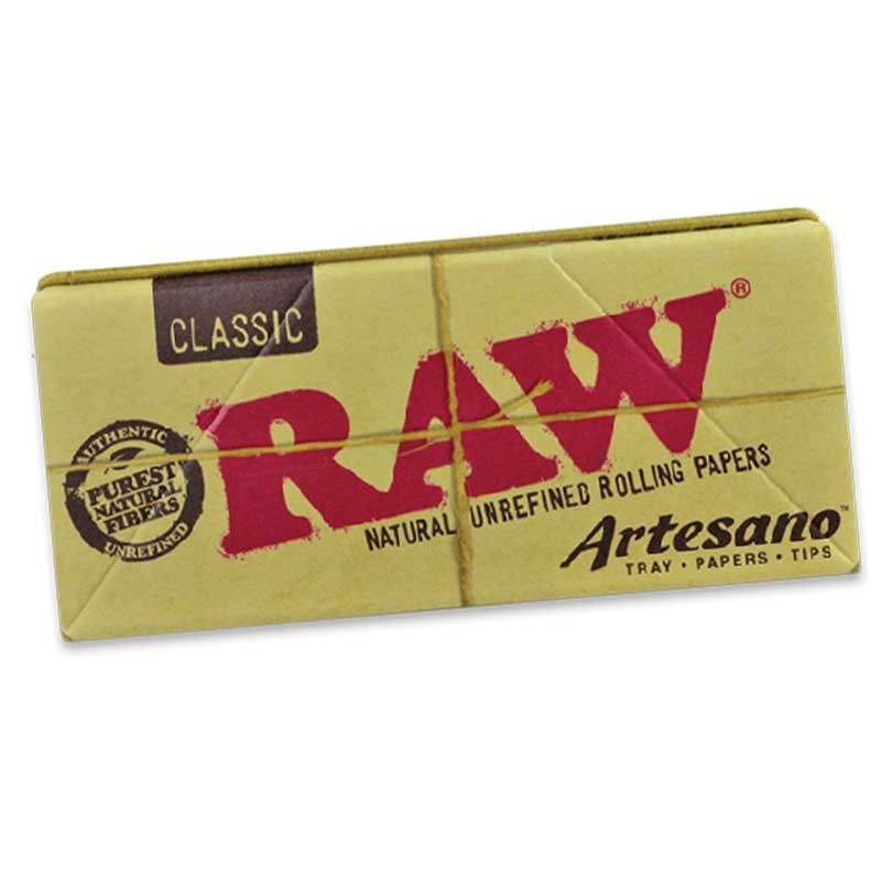 RAW PAPEL ARTESANO KS SLIM 15UDS