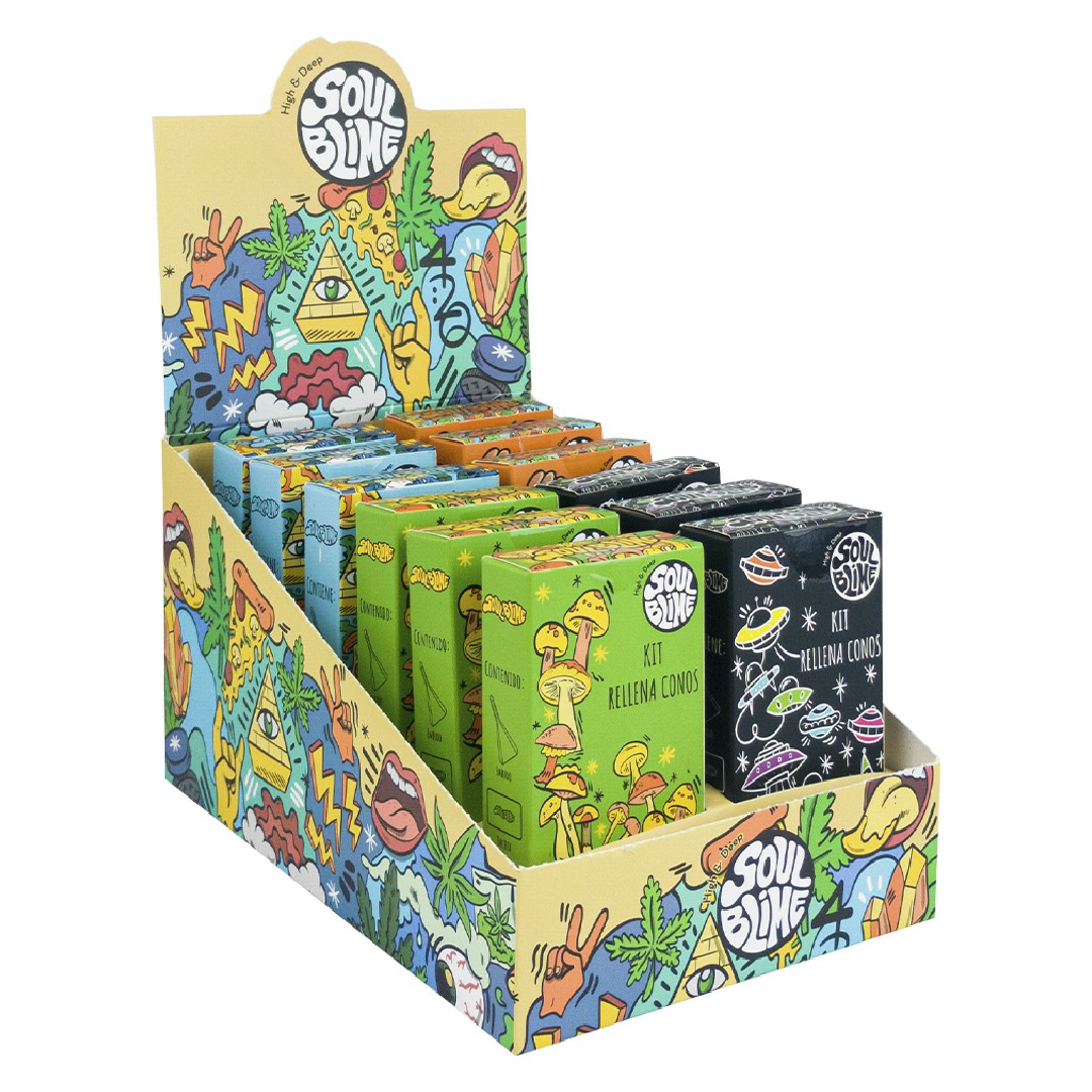 SOULBLIME KIT RELLENA CONOS 12UDS