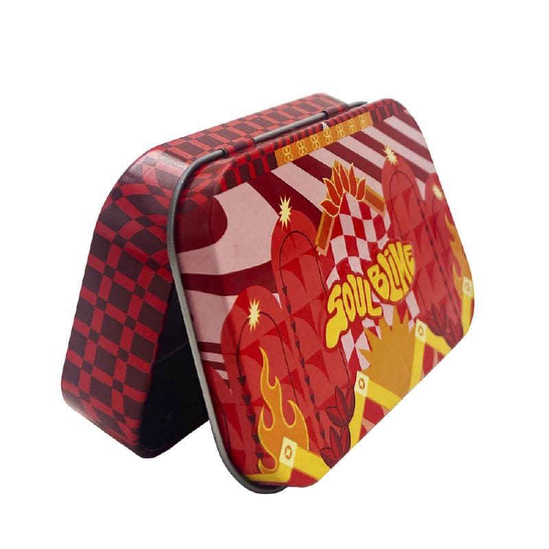 SOULBLIME CONTENEDOR TAPA BISAGRA 10 X 6CM 12UDS