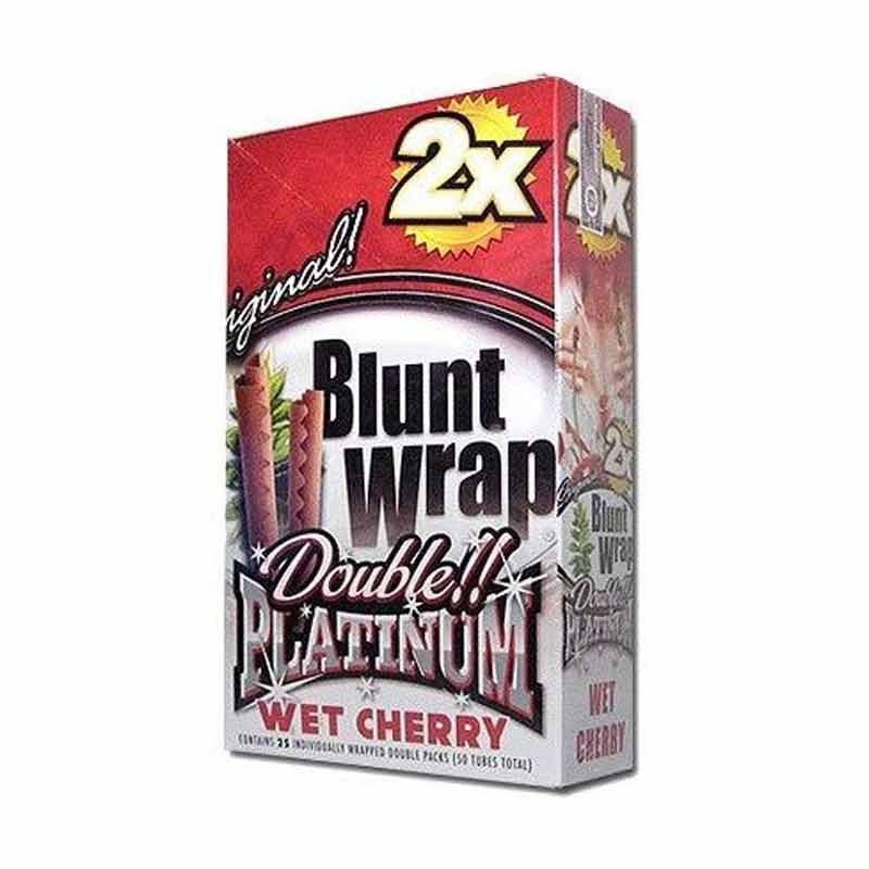 BLUNT WRAP PLATINUM WET CHERRY 25UDS