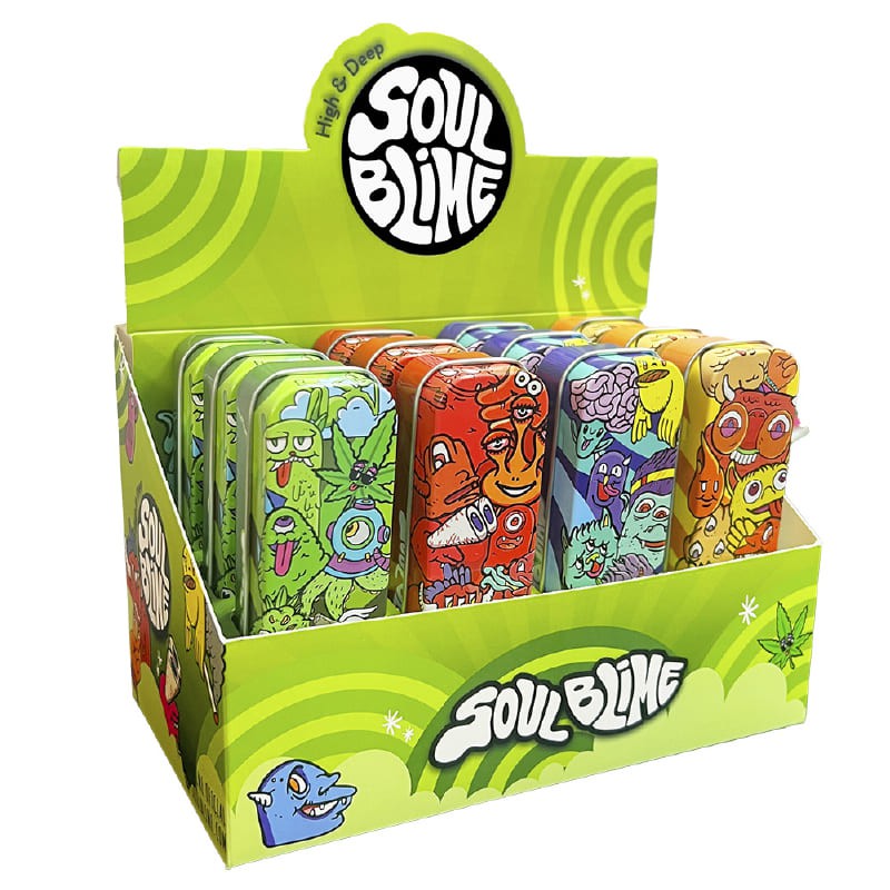 SOULBLIME CONTENEDOR 13 X 4 CM 12UDS