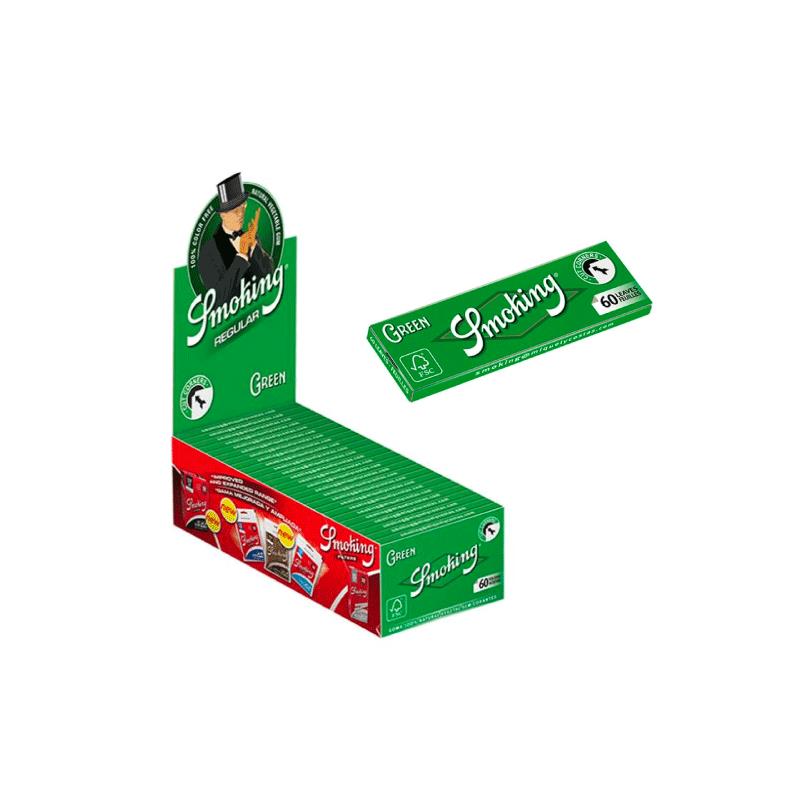 SMOKING PAPEL N8 GREEN 50UDS