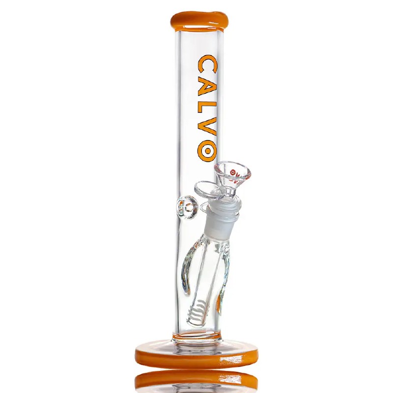 STRAIGHT TUBE AMERICAN ORANGE CALVO GLASS