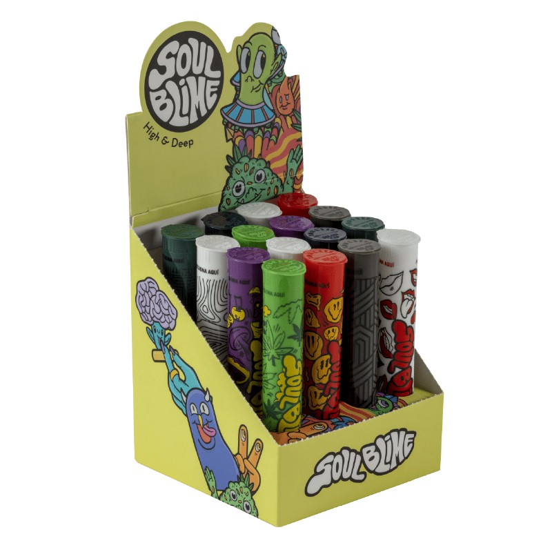 SOULBLIME TUBOS CONTENEDORES 16UDS