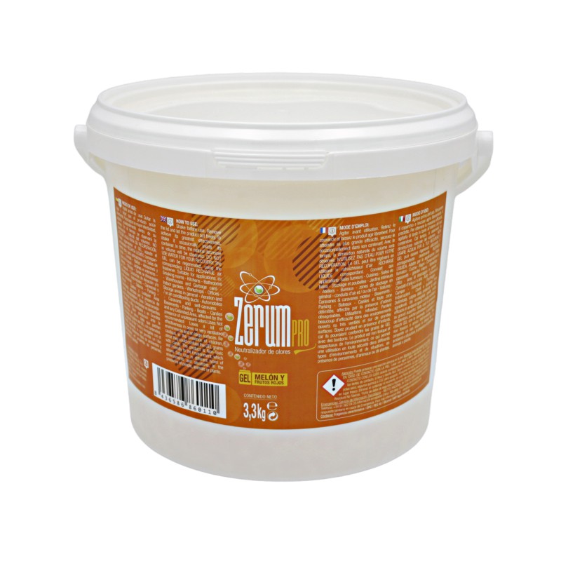 GEL MELON Y FRUTOS ROJOS 3.3K ZERUMPRO