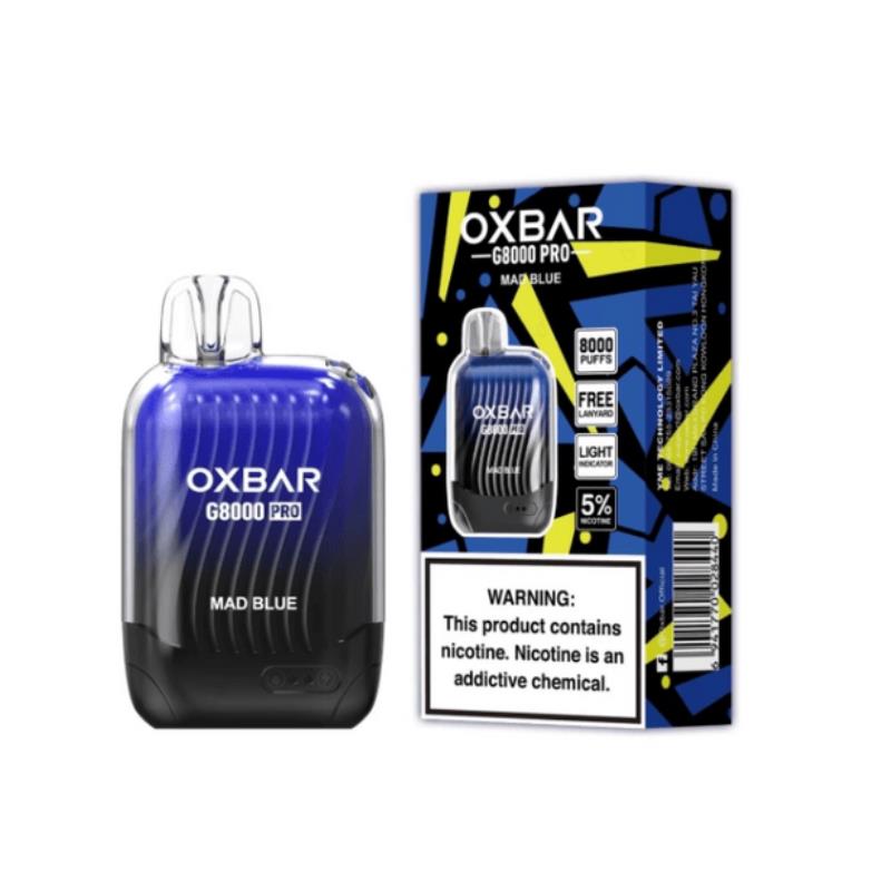 OXBAR MAD BLUE 8000 PUFF