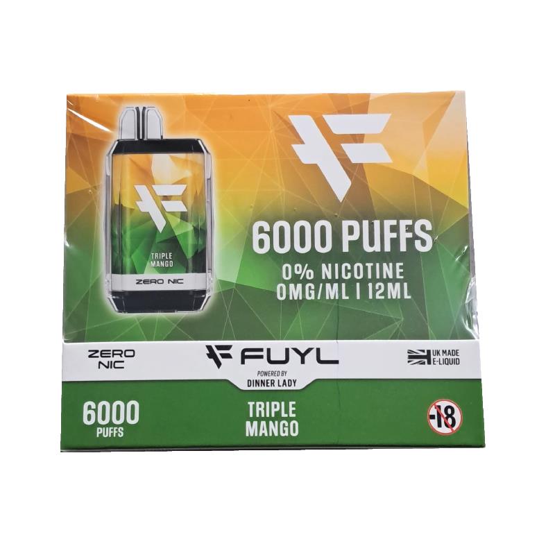 VAPE TRIPLE MANGO 6000 PUFFS FUYL