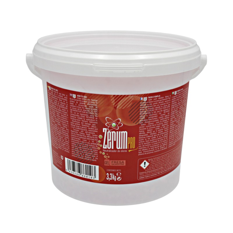 GEL FRESAS SILVESTRE 3.3K ZERUMPRO