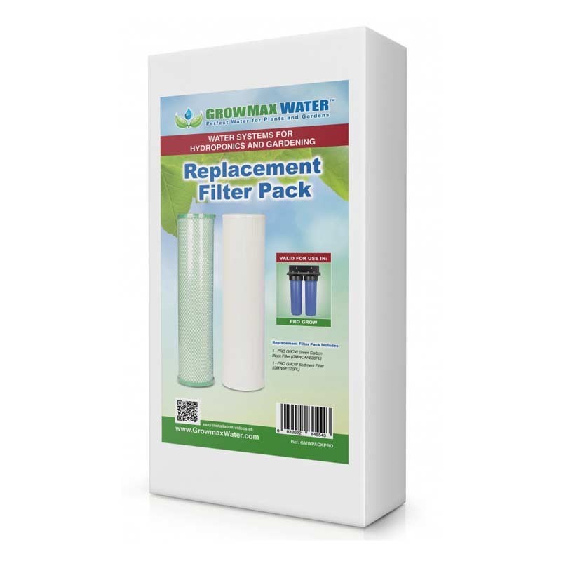 PACK FILTROS RECAMBIO PRO GROW GROWMAX WATER