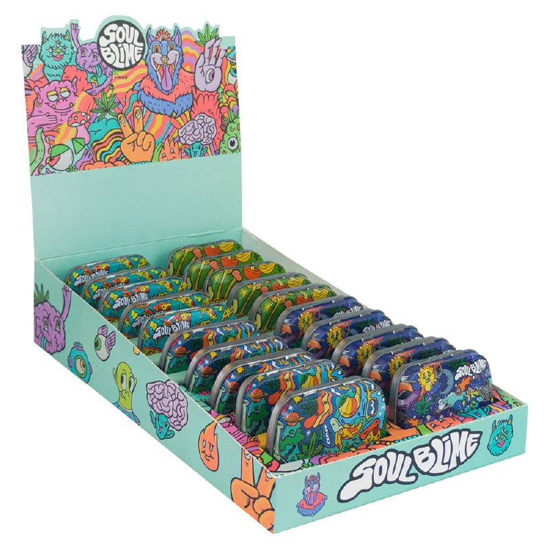 SOULBLIME CONTENEDOR TAPA BISAGRA 20UDS