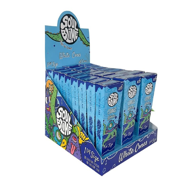 SOULBLIME CONOS BLANCOS 1 1/4 24UDS