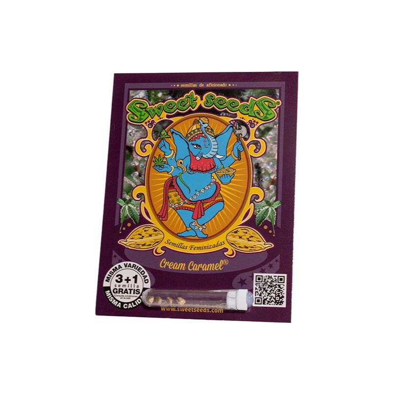 SWEET SEEDS CREAM CARAMEL 3+1UDS