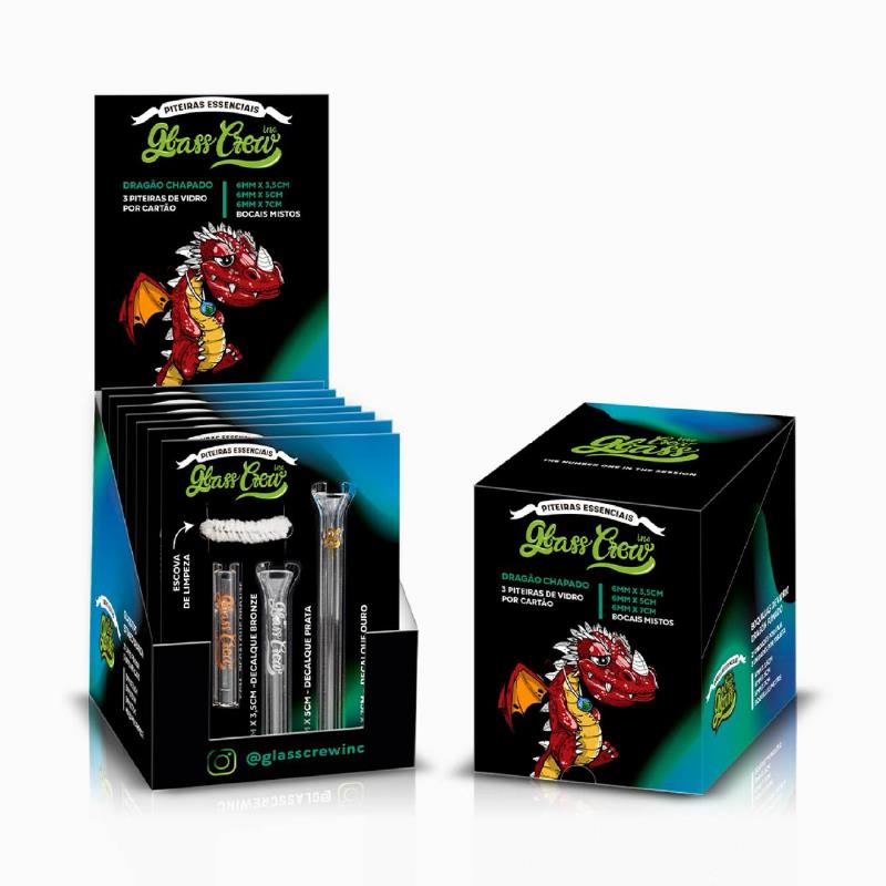 DRAGAO CHAPAO PITEIRA 7UDS GLASS CREW