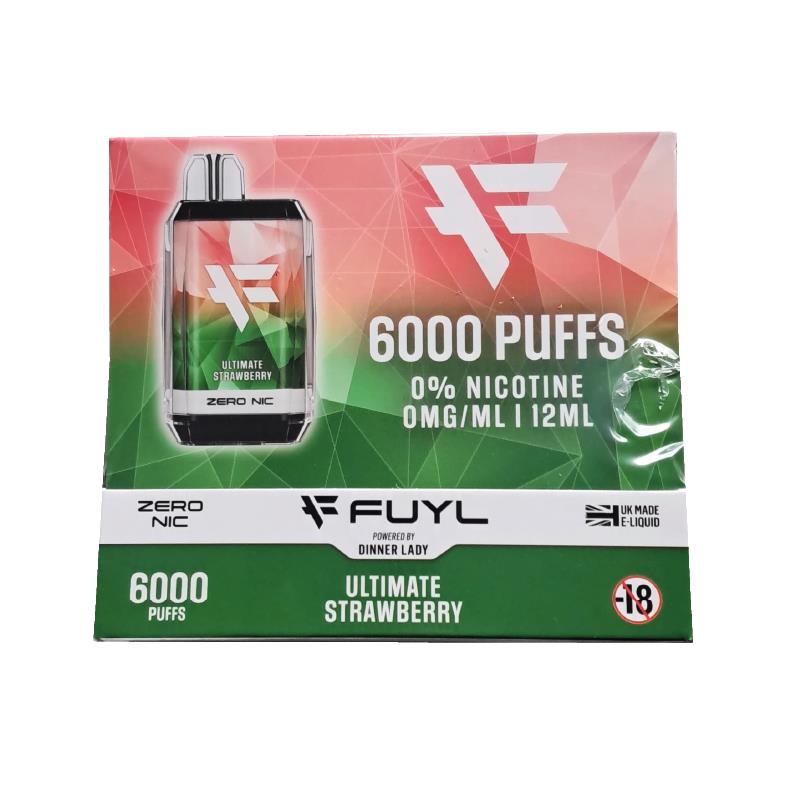 VAPE ULTIMATE STRAWBERRY 6000 PUFFS FUYL