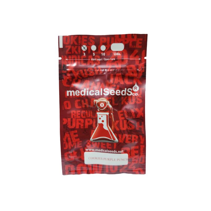 MEDICAL SEEDS COOKIES PURPLE PUNCH 3UDS