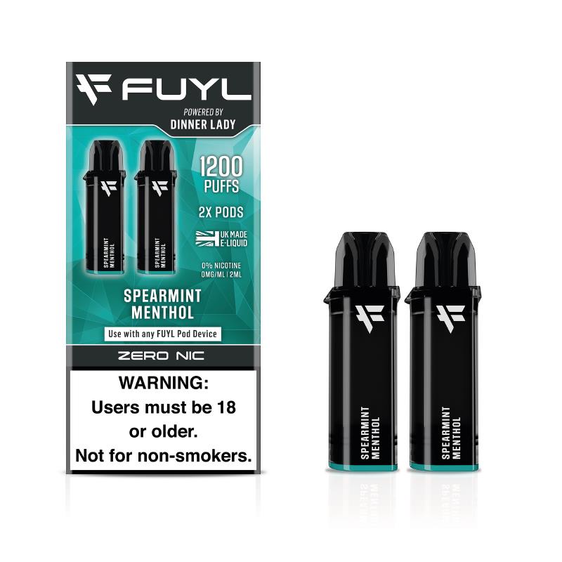 VAPE RECARGABLE SPEARMINT MENTHOL 1200 FUYL