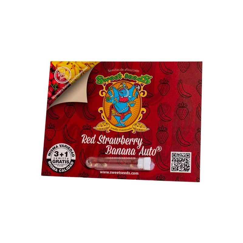 SWEET SEEDS RED STRAWBERRY BANANA AUTO 3+1UDS