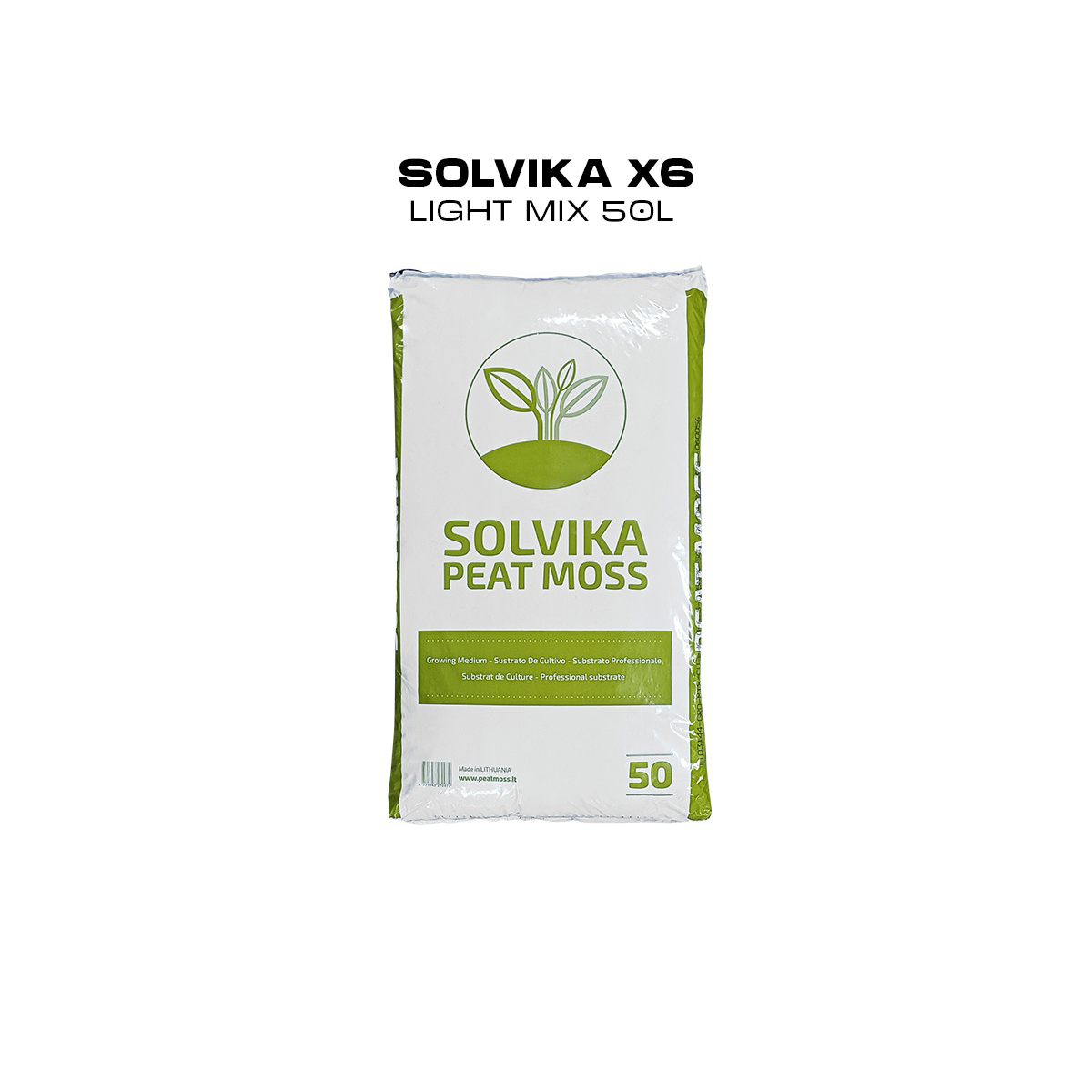 Sustrato Solvika - Pack 300 Litros