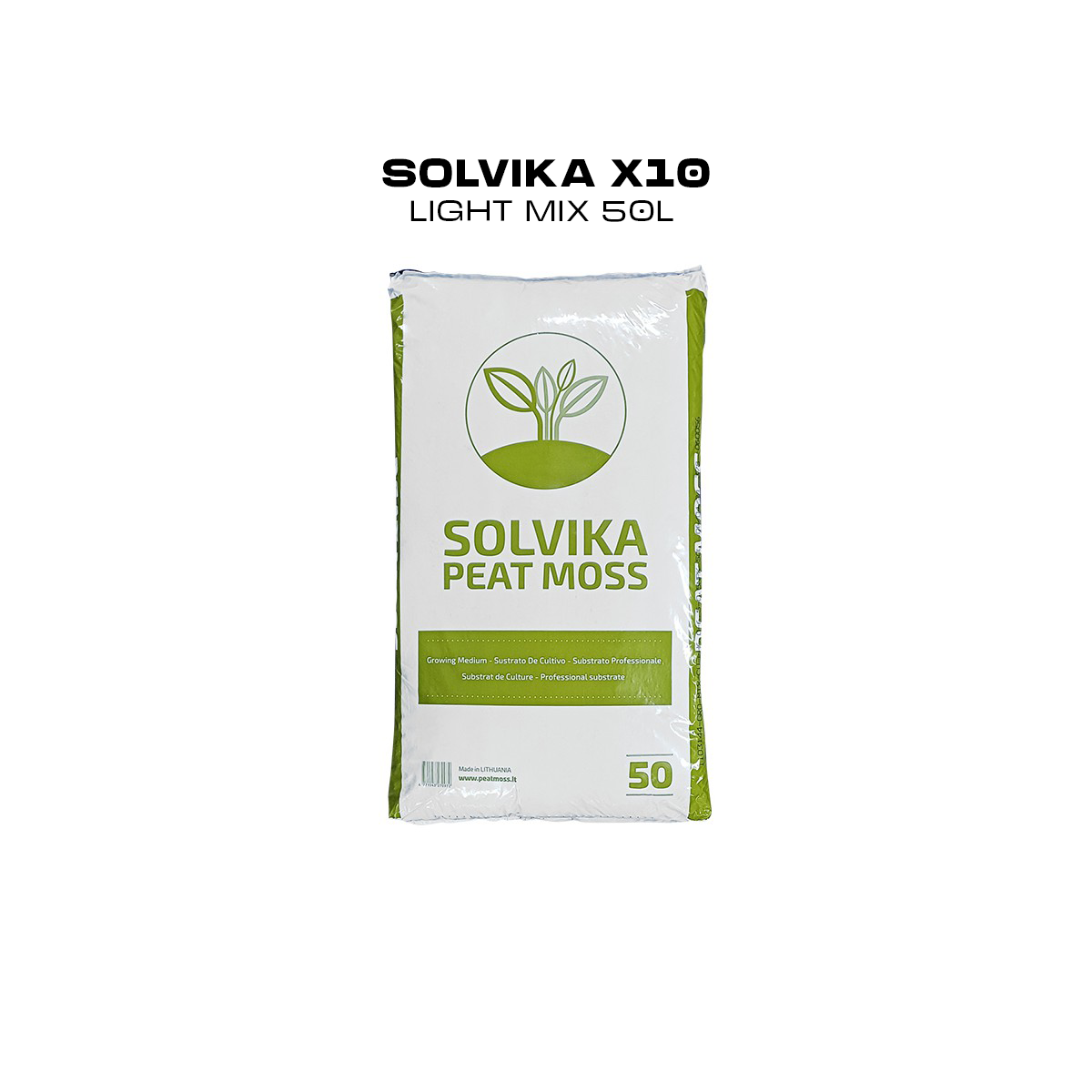 Sustrato Solvika - Pack 500 Litros