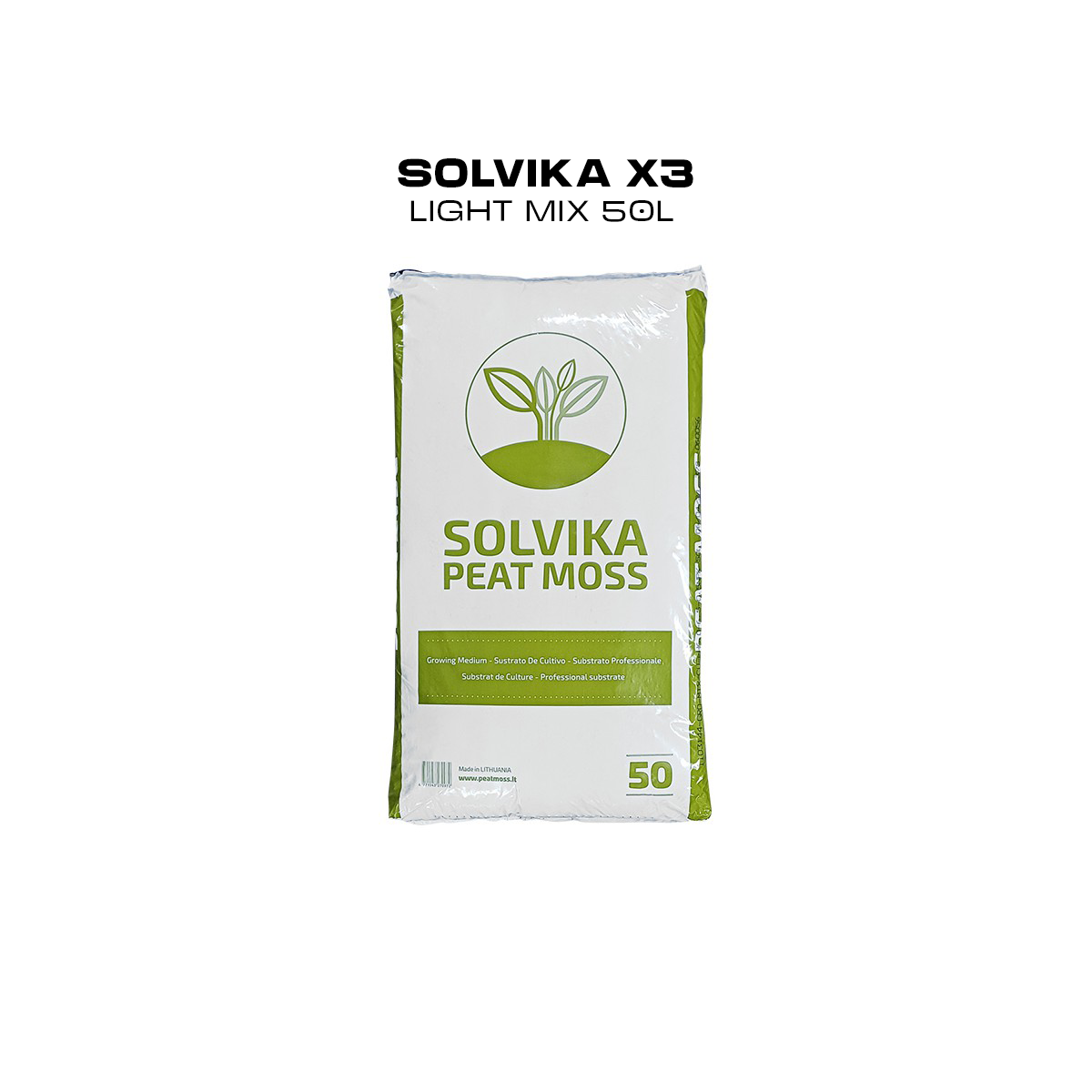 Sustrato Solvika - Pack 150 Litros