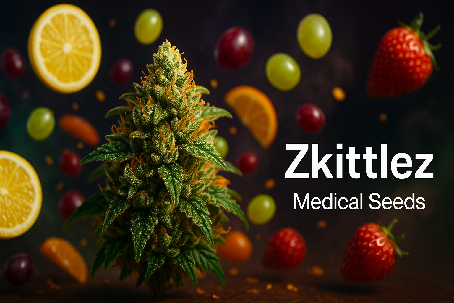 Zkittlez de Medical Seeds: sabor frutal y potencia equilibrada