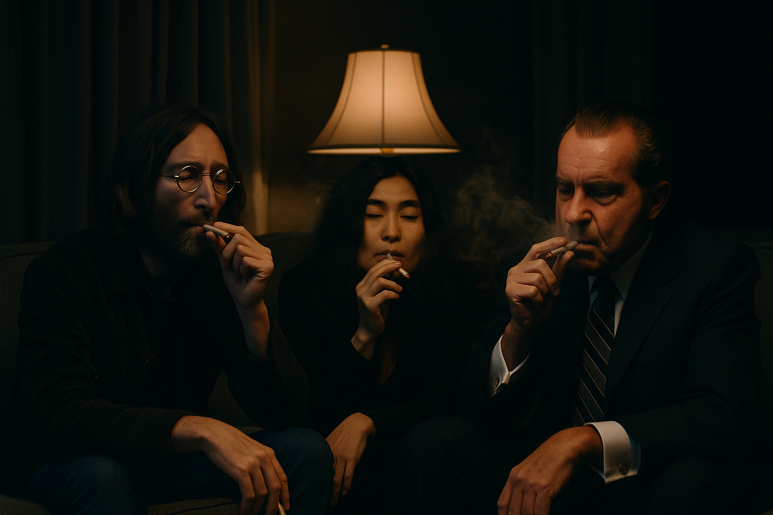 Cuando Lennon quiso poner LSD en el té de Nixon