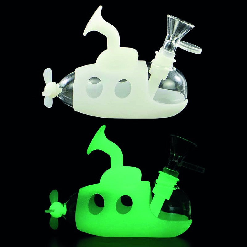 SUBMARINE SILICONE BONG 12.5CM POPPINS LAB