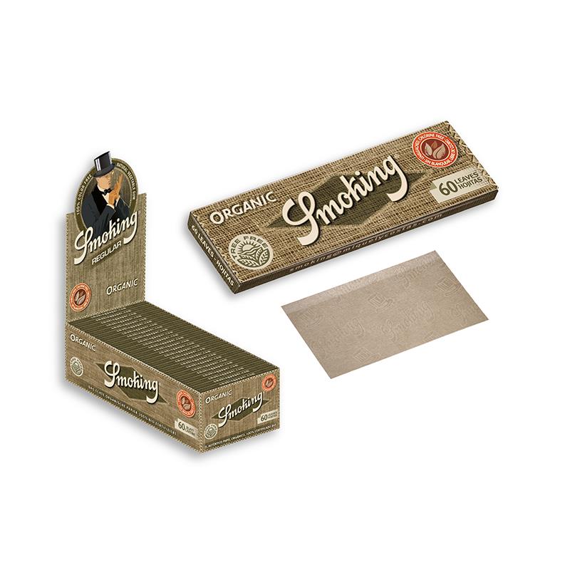 SMOKING PAPEL N8 ORGANIC 50UDS