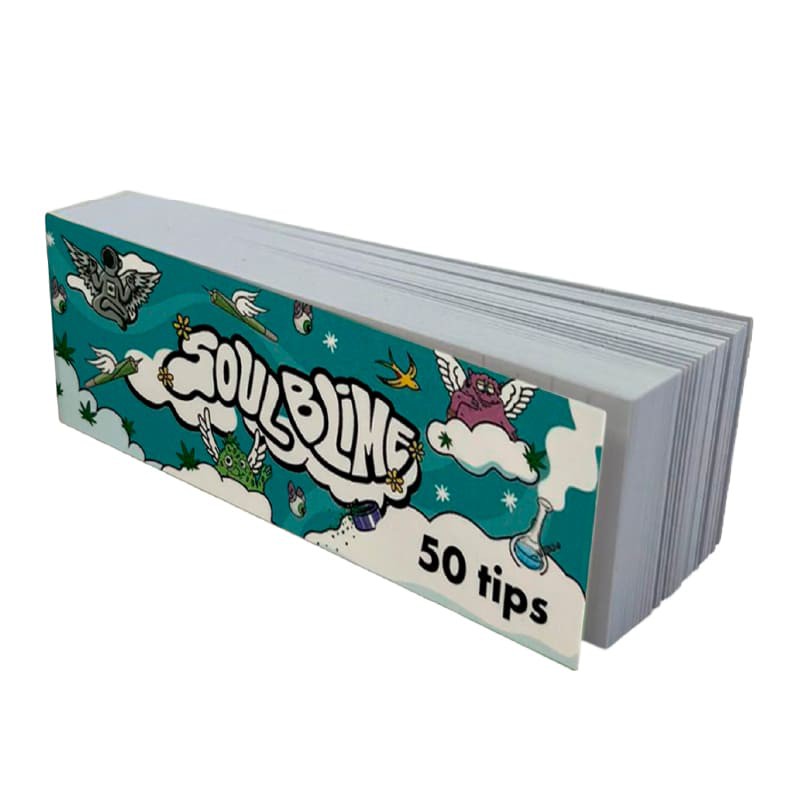 SOULBLIME TIPS FILTRO DE CARTON CELESTE 25UDS