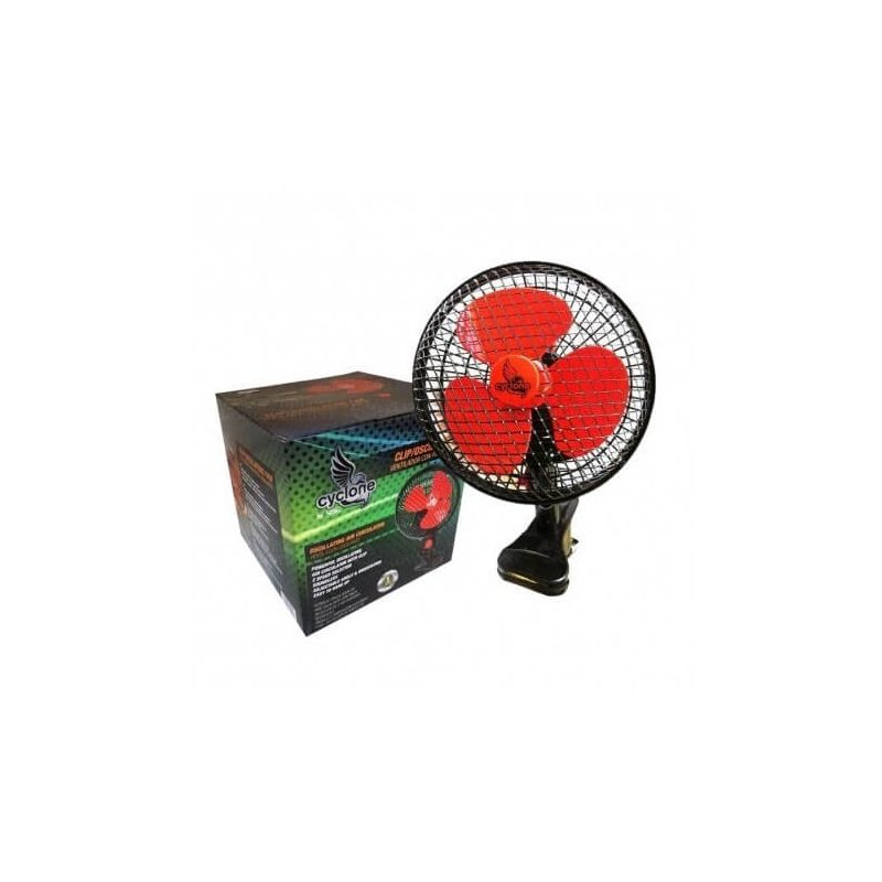 VENTILADOR DE PINZA OSCILANTE 20CM CYCLONE