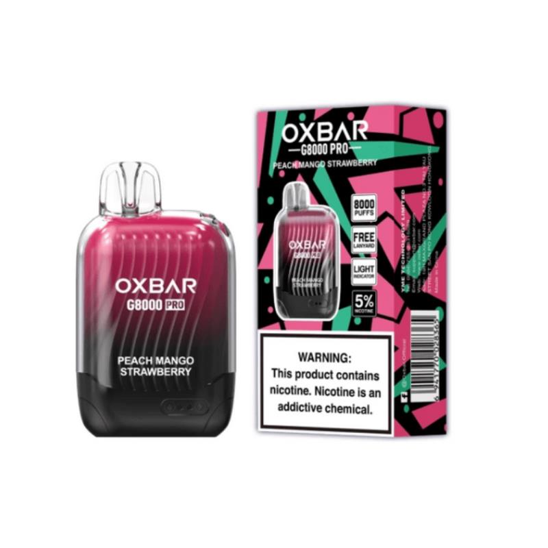 OXBAR PEACH MANGO STRAWBERRY 8000 PUFF