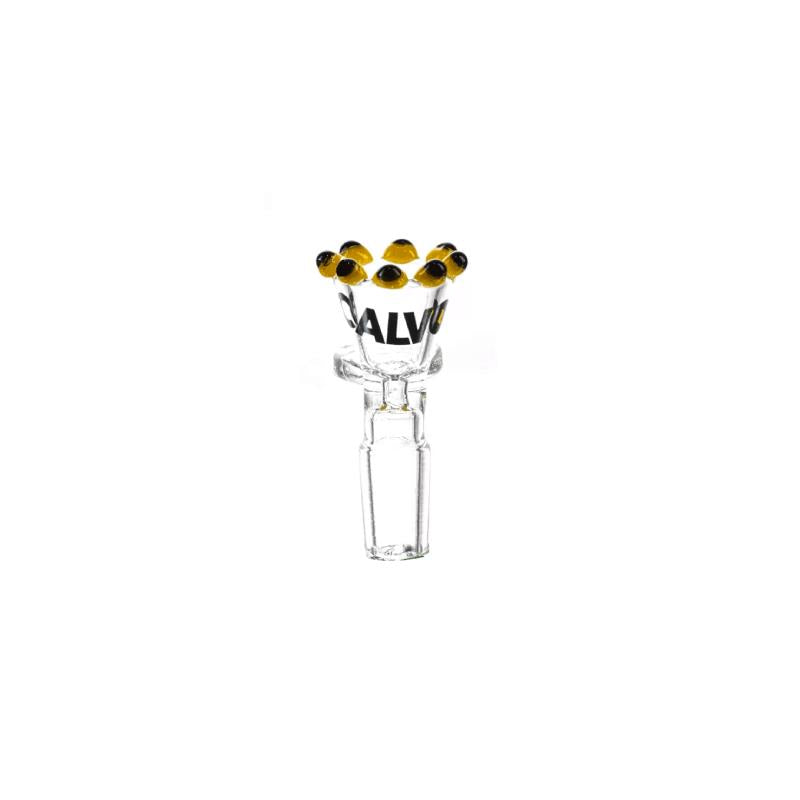 QUEMADOR PERLA 14MM YELLOW CALVO GLASS