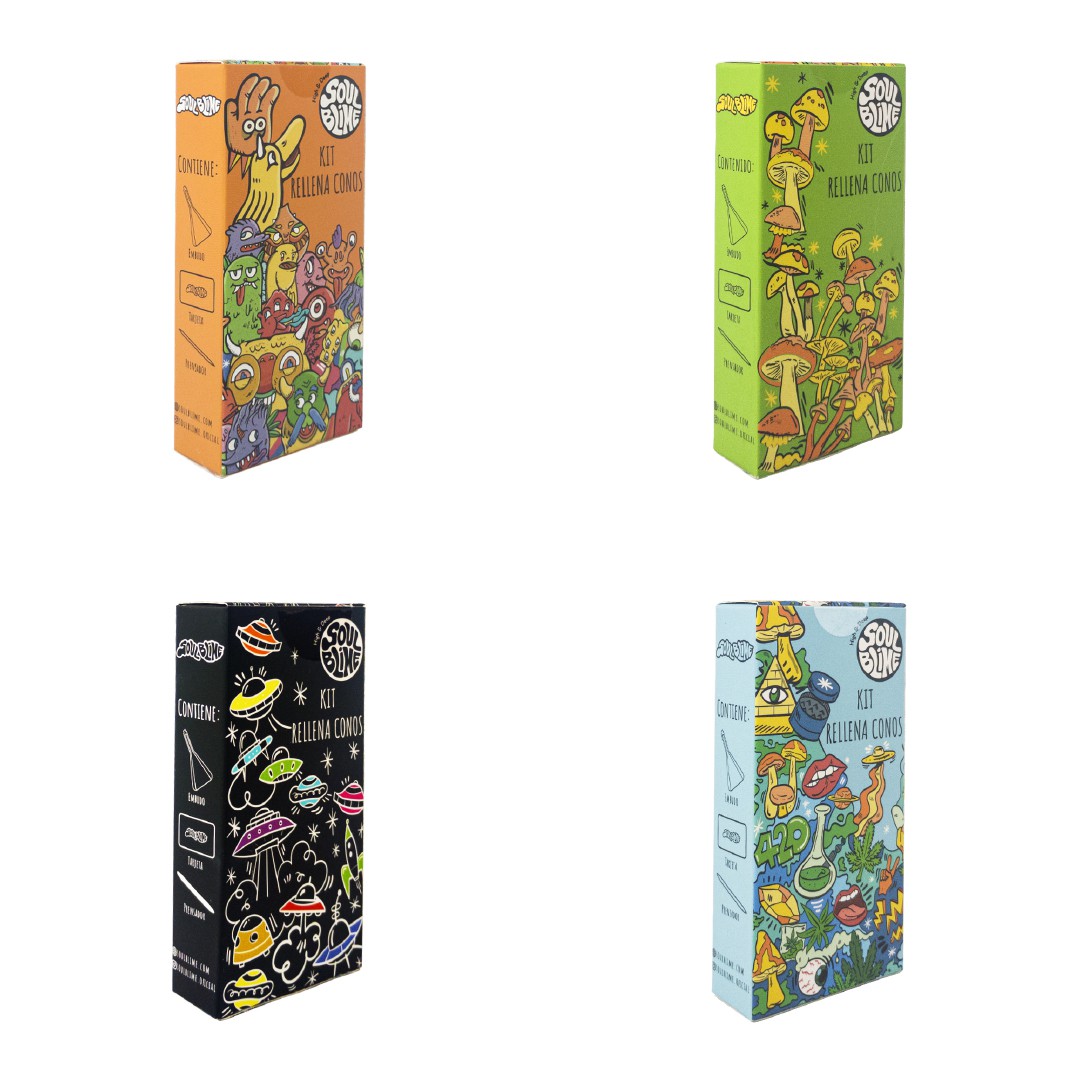 SOULBLIME KIT RELLENA CONOS 12UDS