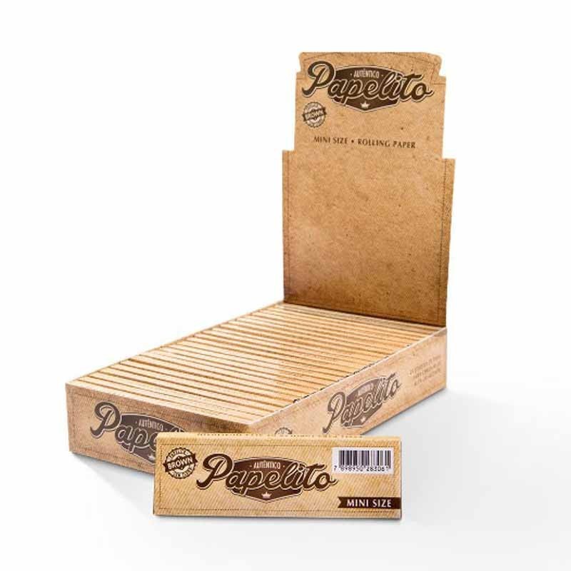 PAPELITO PAPEL MINI SIZE BROWN 1 1/4 25UDS