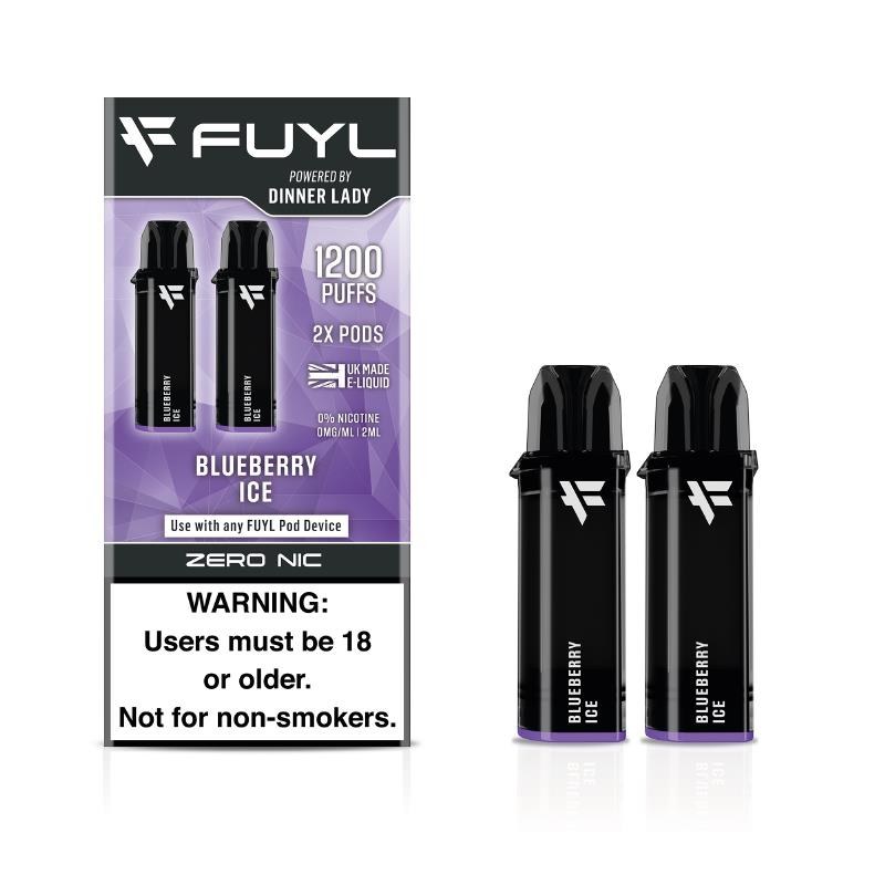 VAPE RECARGABLE BLUEBERRY ICE 1200 PUFFS FUYL
