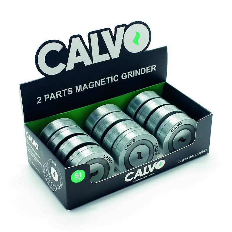 ZINC GRINDER 2 PISOS 12UDS CALVO GLASS