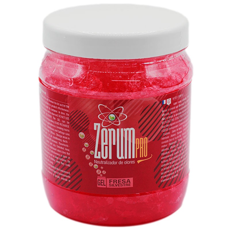 GEL FRESA SILVESTRE 900G ZERUMPRO
