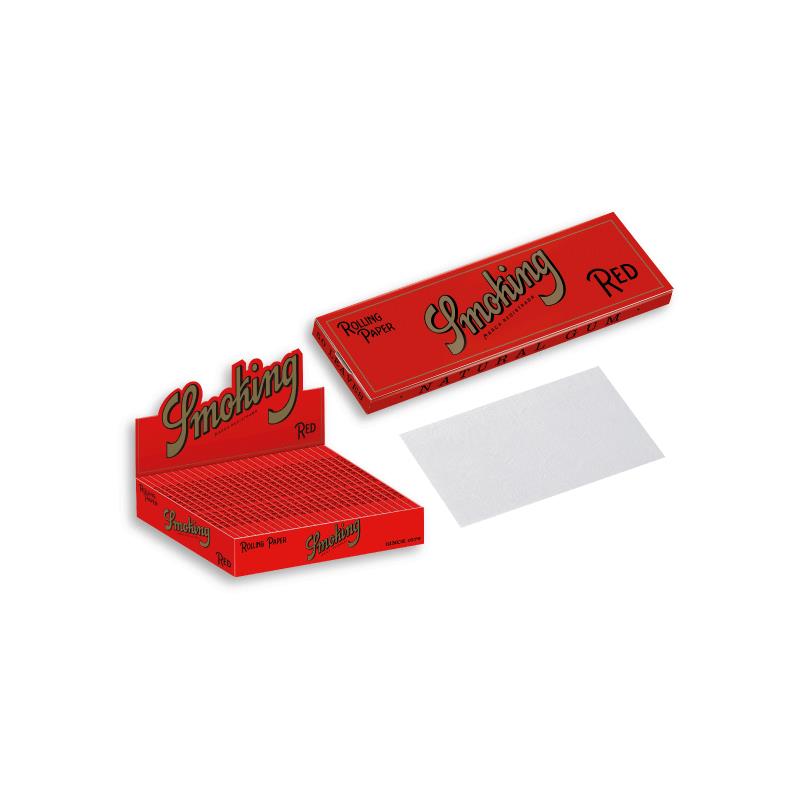 SMOKING PAPEL N9 RED 1 1/4 25UDS
