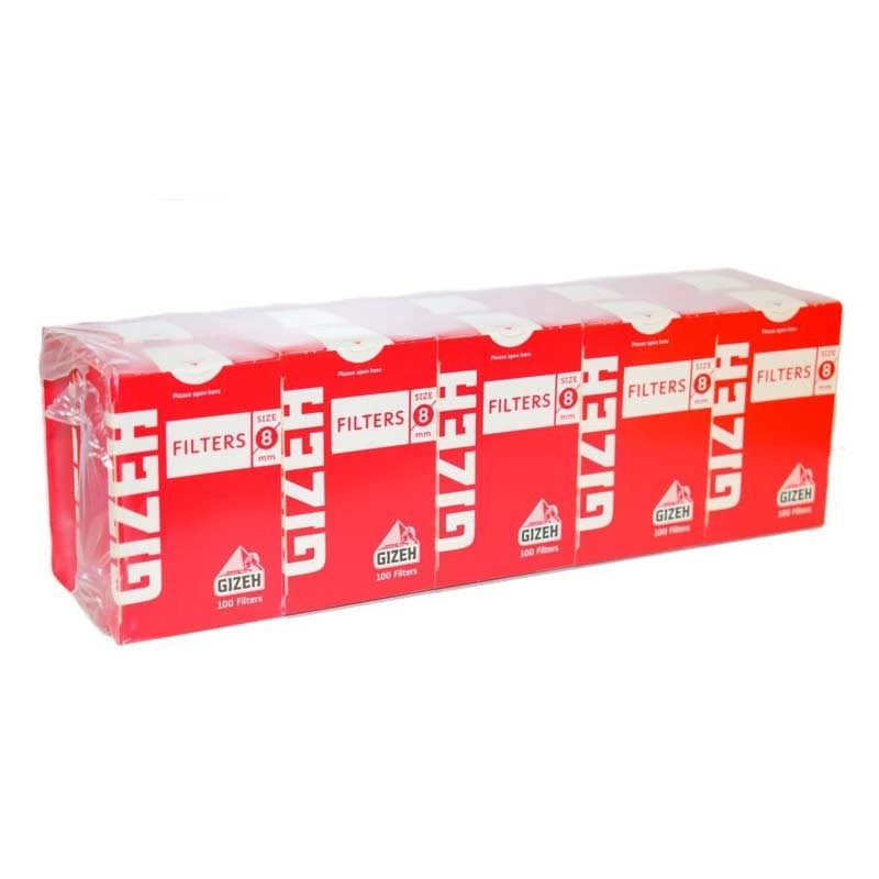 GIZEH FILTROS REGULAR 100 FILTROS 10UDS
