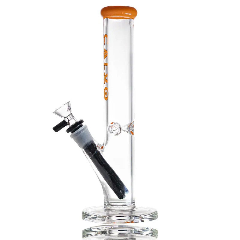 STRAIGHT TUBE LITE 25CM ORANGE CALVO GLASS
