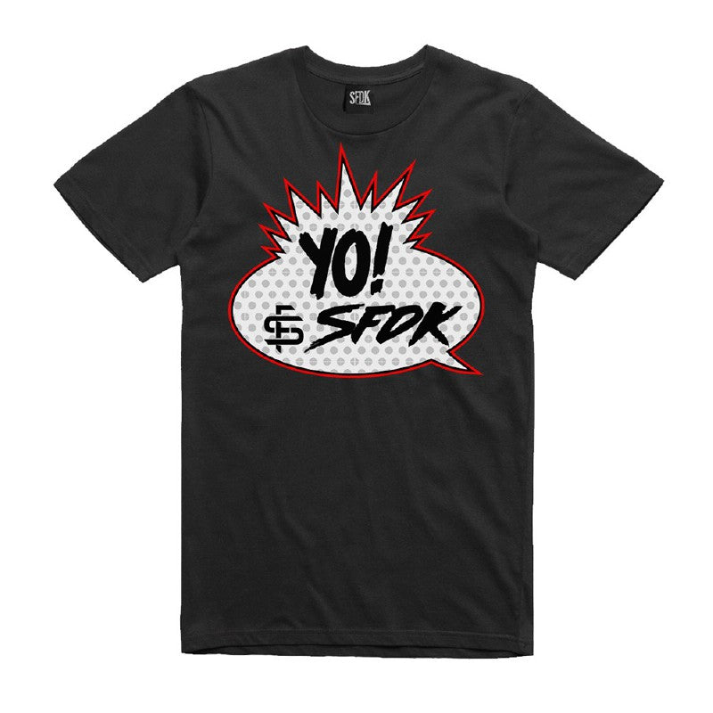 POLERA NEGRA YO! TALLA XXL 1UD SFDK
