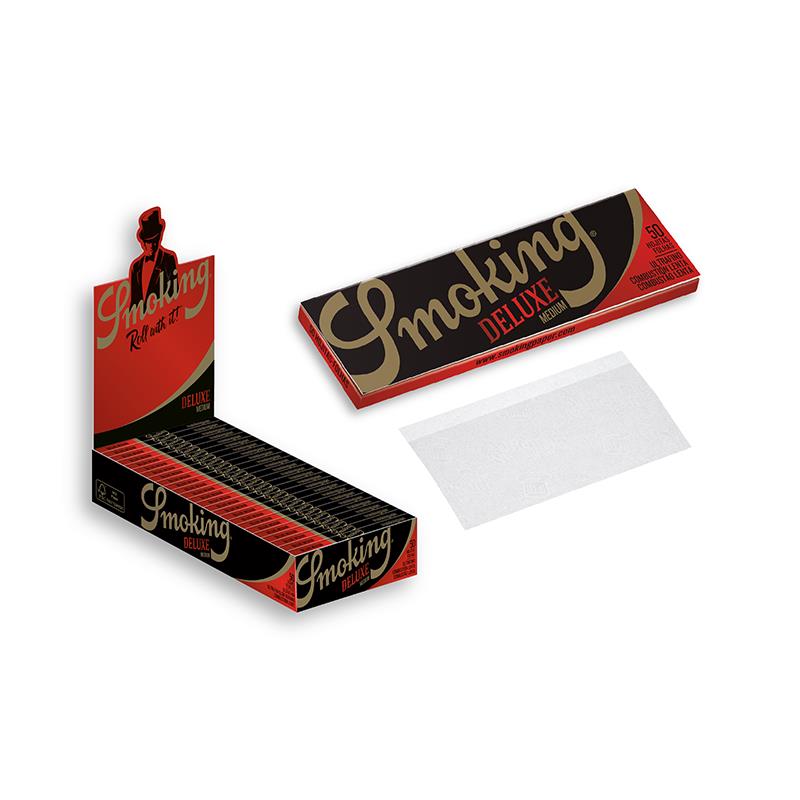 SMOKING PAPEL N9 DELUXE 1 1/4 25UDS