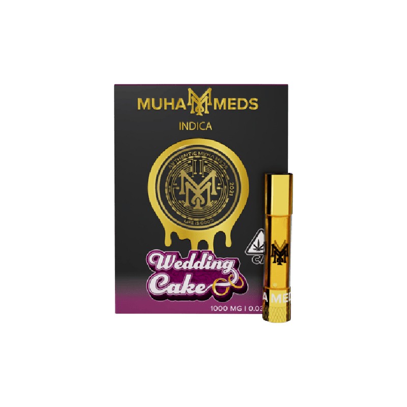 CARTRIDGE MUHA MEDS INDICA WEADING CAKE 1UD