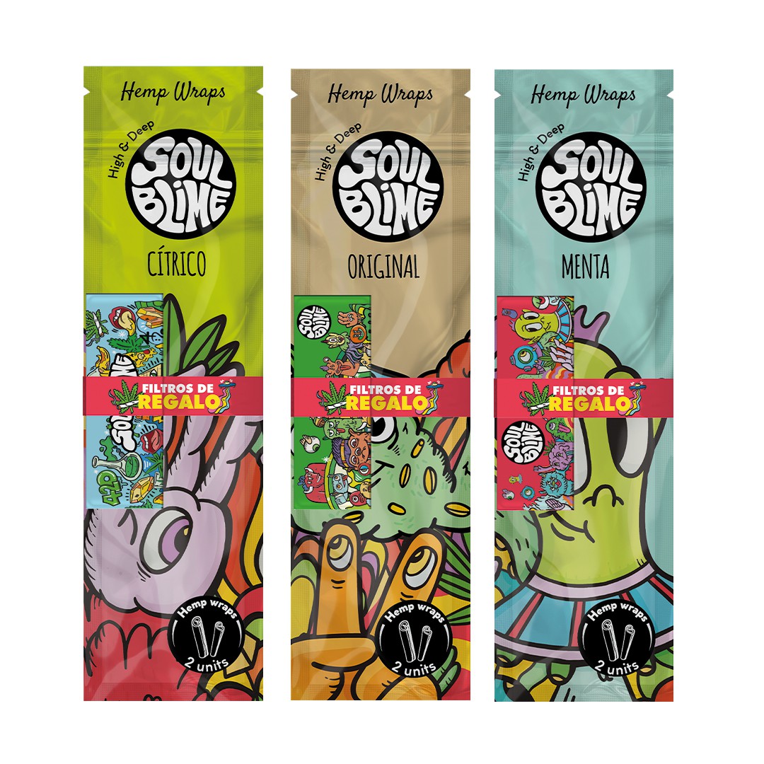 SOULBLIME BLUNT SABORES CLASICOS 24UDS