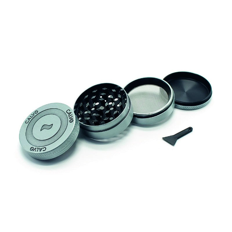 ZINC GRINDER 4 PISOS 12UDS CALVO GLASS